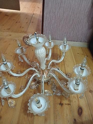 sehf qapi: Çılçıraq, 8 lampa, Metal — 2