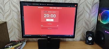 Elektron kitablar: Lg 20düym LED İPS monitordu gözləri yormur baha alınıb — 1