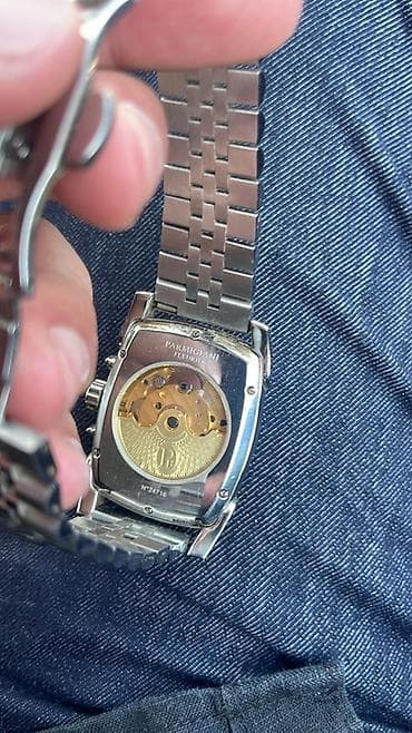 apple watch бишкек бу: Parmigiani Fleurier kişi qol saatı Korpusun şüşesi göründüyü kimi — 2