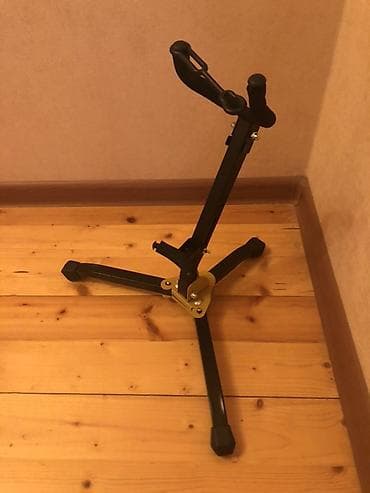 Saxofon üçün portativ dayaq Metaldan Teze Saksafon Saksofon Stand