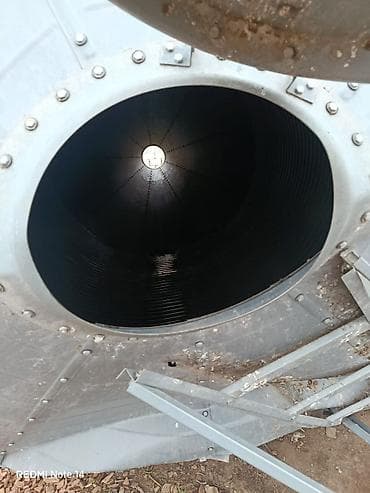 yem qablari: Metalkonstruksiya taxıl/yonca/qullu yemləri üçün silo-bunker - — 4