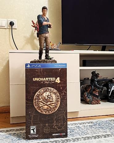 Uncharted 4: A Thief’s End – PS4 Collector’s Edition heykəlciyi -