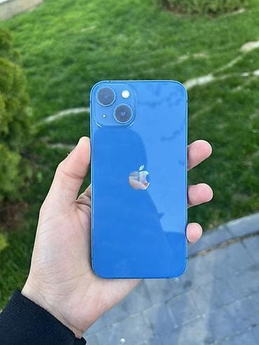 wp iphone: IPhone 13, 128 ГБ, Голубой, Face ID — 1