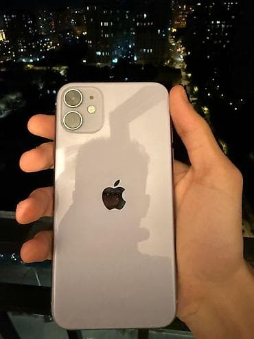 IPhone 11, 128 GB, Göy, Face ID