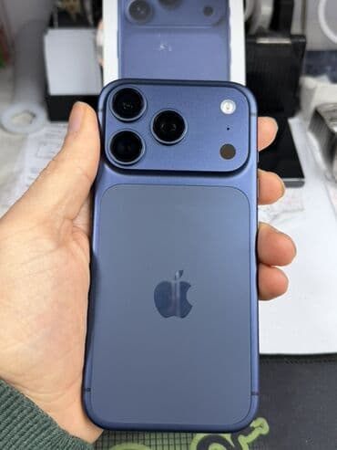IPhone 17 Pro, Mavi, Simsiz şarj lalafo.az -da IPhone 17 Pro, Mavi, Simsiz şarj