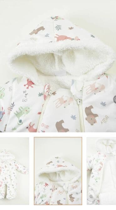 женский комбинезон с шортами: Kombinezon 9-12 ay uşaqlar üçün. 45 manata alınıb. Az geyinilib təzə — 4