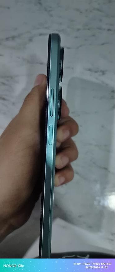 iphone 13 pro max dubay: Honor X7b, 128 GB, rəng - Yaşıl, Barmaq izi, Simsiz şarj — 4