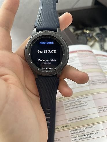 samsung a 5 2015: Smart saat, Samsung, Sensor ekran, rəng - Göy — 3