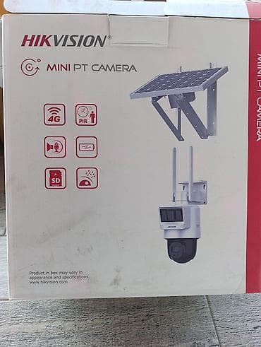 mini mikrofon: Hikvision Mini PT Camera – Günəş panelli, 4G dəstəkli ağıllı mühafizə — 1