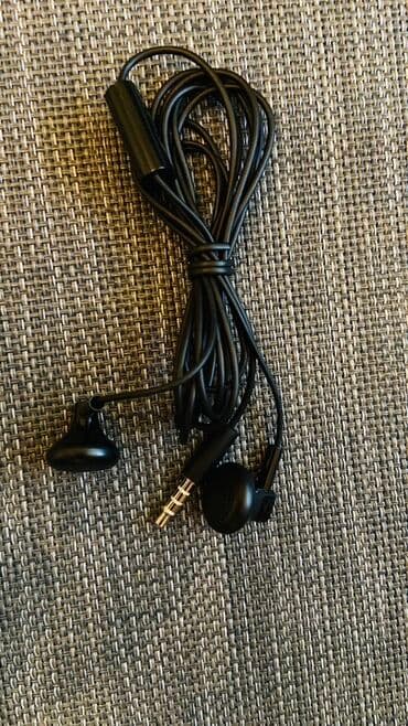 nauşnik iphone: Yeni Simli Qulaqcıqlar, Nokia, rəng - Qara — 1