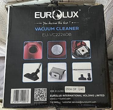 Whatsapp: +994 709900520 TOZSORAN EU-VC2226DB AC 220-240V 50/60Hz — 5
