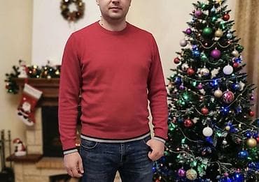 Sviterlər: Sviter, Tommy Hilfiger, L, rəng - Qırmızı — 1