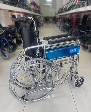 matorlu araba: Reklinajlı sanitariya funksiyalı əlil arabası - Rahat uzanma üçün tam — 4