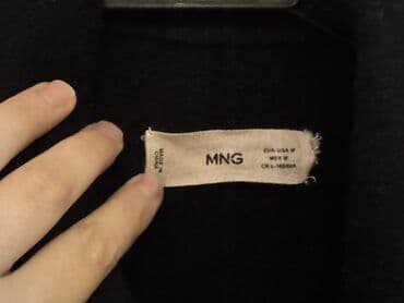 aşbaz geyim: Palto, Mango, M, rəng - Qara — 2