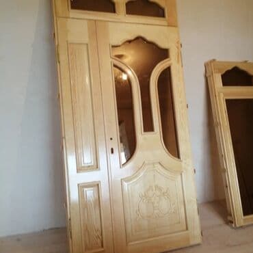 витражные окна в доме: Mebel, pilləkanı və qapıları sifarişlə yığıb yerində quraşdırirıq — 16