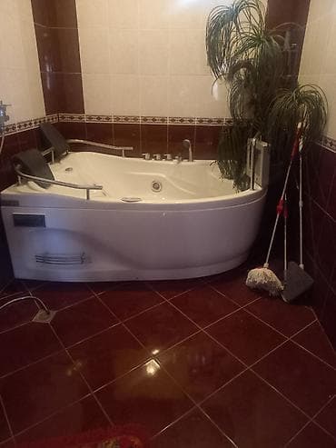 Hidromassajlı iki nəfərlik bucaq vannası - Ergonomik bucaq forması, 2