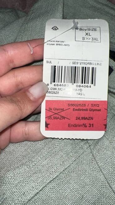 Пиджаки: Satılır. Etiketi üstündədir — 2