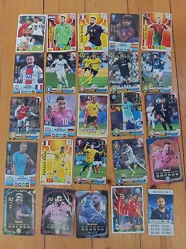 Futbol kolleksiya kartları dəsti - Müxtəlif seriyalardan qarışıq