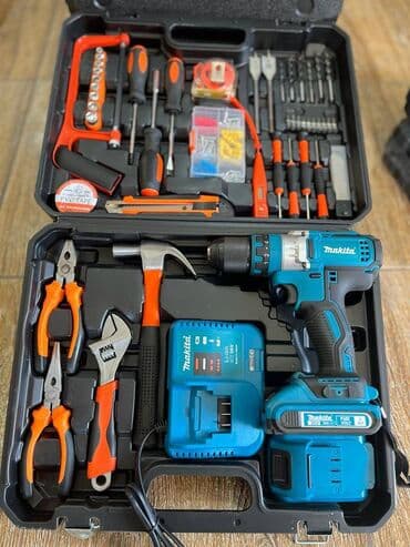 salafan satışı: Drel nabor dəsti 36 v.//. 2 batereyalı.
kreditlə satış var — 2
