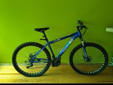 Şəhər velosipedləri: Velocruz dağ velosipedi - Rəng: mavi - Çərçivə: Velocruz, klassik — 1