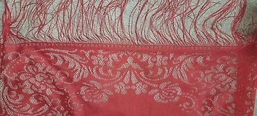 стул металлический: Təzədir Əl işiçox zərif Mərcan qırmızı rəngdə, çiçəkli — 2