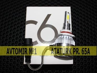 Led lampa "c6 9006" bundan başqa hər növ avtomobi̇l aksessuarlarinin