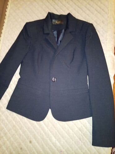 Qadın kostyumu – şalvar və pencək dəsti 38 razmer - Rəng: tünd qara