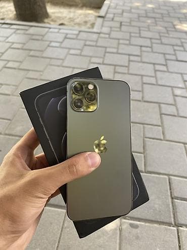 IPhone 12 Pro, 128 GB, Graphite, Sənədlərlə, Face ID