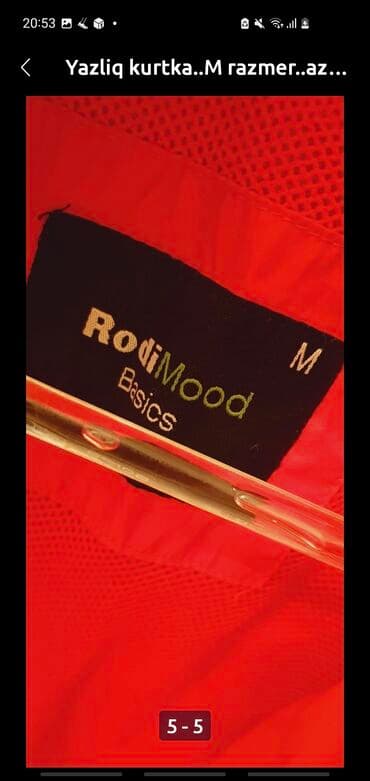 kisi pencekleri: Vetrovka. M razmer. az geynilib. Astarli — 5