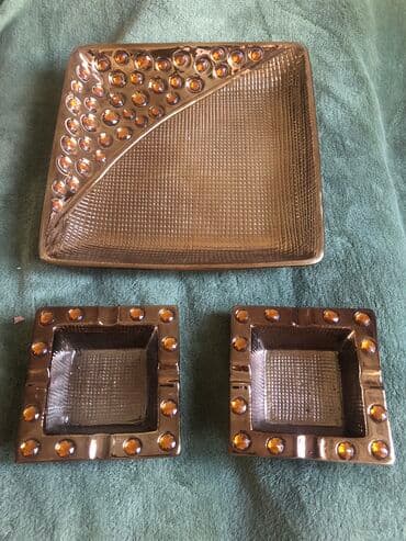 xar tutun faydaları: Qaşlarla bəzədilmiş əl işi. Qəhvəyi rəngdə — 1