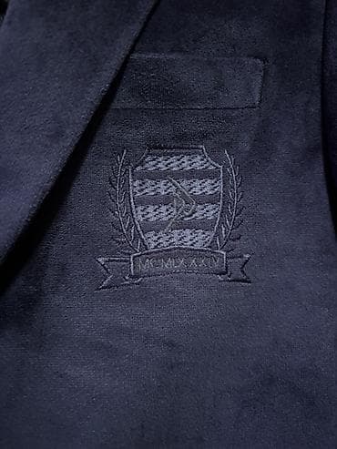 duyməli: Uşaq üçün klassik tünd göy blazer - Brend: Doctor Junior (Exclusive — 4