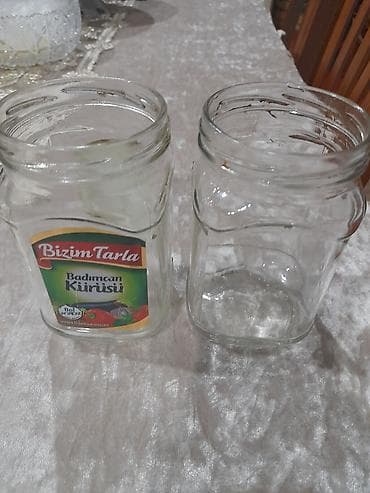 şüşə banka istehsalı: Şüşə bankalar dəsti – müxtəlif həcm və formalarda Məhsul təsviri: - — 4