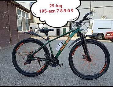Dağ velosipedləri: 29-luq Şəhər Yol və dağ velosipedləri 190-azn 195-azn 199-azn və — 6