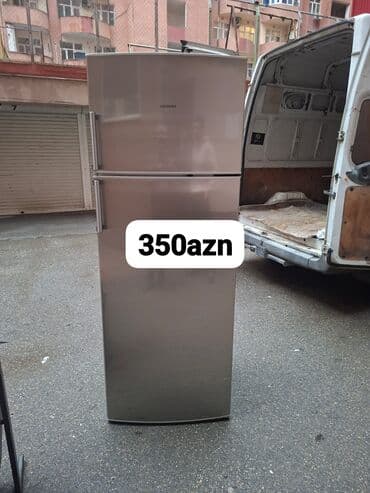 ev soyuducu: 2 qapılı Siemens Soyuducu Satılır, rəng - Gümüşü — 1