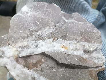 bildircin satisi tap az: Ağ kvars damarından çıxmış təbii kolleksiya nümunəsi - Material — 6