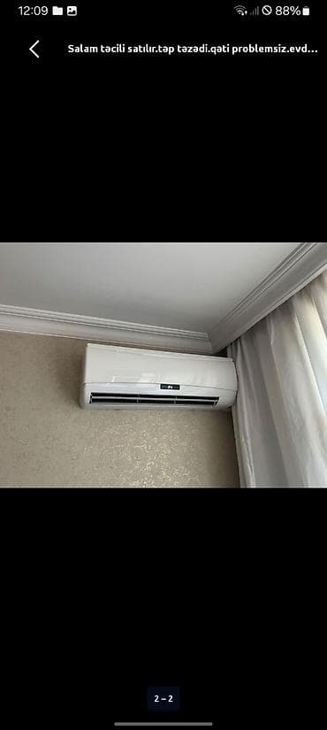 Təcili split sistem kondisioner satılır. Cihaz çox az işlənib lalafo.az -da Təcili split sistem kondisioner satılır. Cihaz çox az işlənib