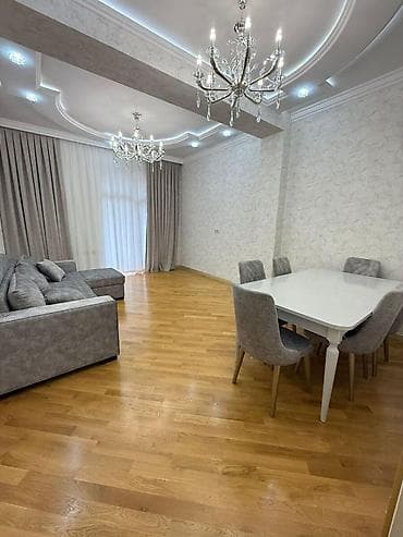 icare obyek: İcarəyə verilir 3 otaqlı yeni tikili 100 m², Ağ şəhər q. Kateqoriya — 3