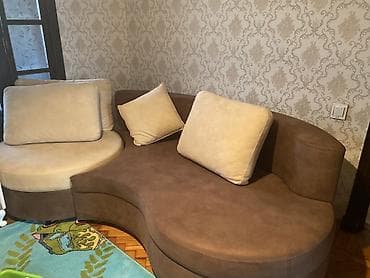 embawood masa: Künc divan, Pufik, Bazasız, Açılmayan — 5