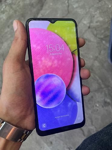 iphone 5 gence: Samsung Galaxy A03s, 32 GB, rəng - Qara, Düyməli — 1