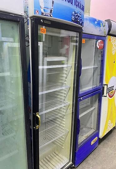 Kommersiya vitrinli soyuducu – şüşə qapılı, tək kamerali model