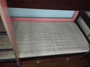 Салонная, медицинская мебель: Для девочки и мальчика, Кровать, С матрасом, С выдвижными ящиками, Ламинат — 10