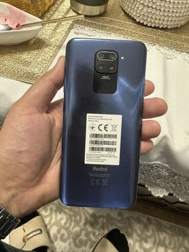 Apple iPhone: Redmi Note 9, 64 GB, rəng - Mavi, Barmaq izi — 2