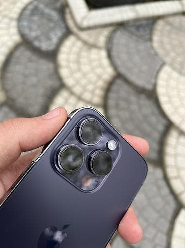 ucuz macbook pro: IPhone 14 Pro, 128 GB, Deep Purple, Simsiz şarj, Face ID — 8
