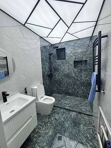 yasamalda satilan evler: Mərdəkanda yerləşən isti, hovuzlu bağ evimiz xidmətinizdədi,xidmətə — 5