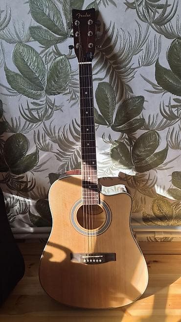 gta sa dvd: Fender CD-140SCE elektro-akustik gitaradi alınandan bəri cəmi 1 ay — 2