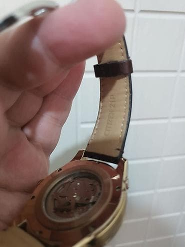 swatch saatlari: Citizen NP3013-01E — мужская механическая модель с автоподзаводом из — 7