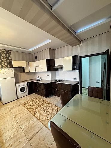 midada kiraye evler: Kirayə üçün 1 otaqlı mənzil – studiya tipli zal + mətbəx - Tam — 2