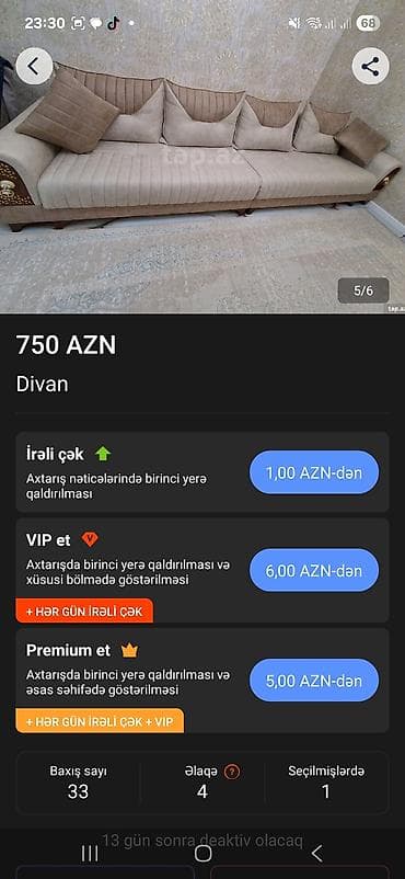 kim mebel: Divan, Açılmayan, Bazasız, Parça, Çatdırılma yoxdur — 3