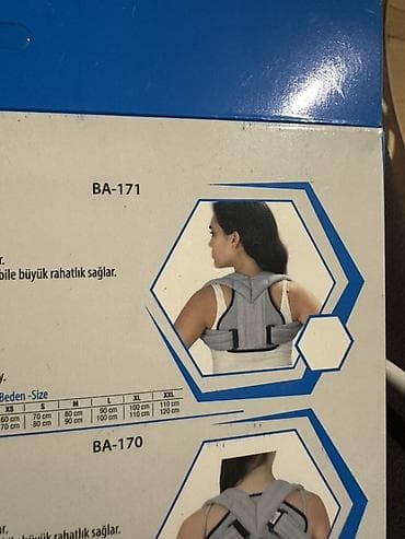 Biofix Active – Klavikula Bandajı (BA-170 M), rəng: boz Məhsul növü — 1