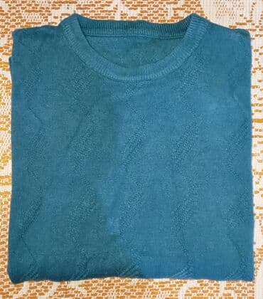 uzun pencekler: Мужской свитер, Hugo Boss, XL, цвет - Голубой — 1